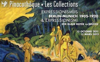 Exposition Blaue Reiter et Brucke à la Pinacothèque de Paris