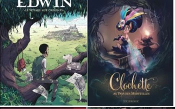 LE LOMBARD : Edwin, Clochette au pays des merveilles, Golias T3, Duelliste T2