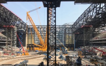 Visite de la U Arena
