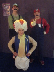De sympathiques amateurs de Cosplay rencontrés en chemin