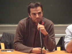 Christian Wolckmann, le réalisateur de Renaissance en conférence, nous expliquant l'exportation de son film...