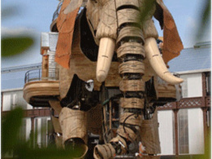 Inauguration des machines de l'île de nantes