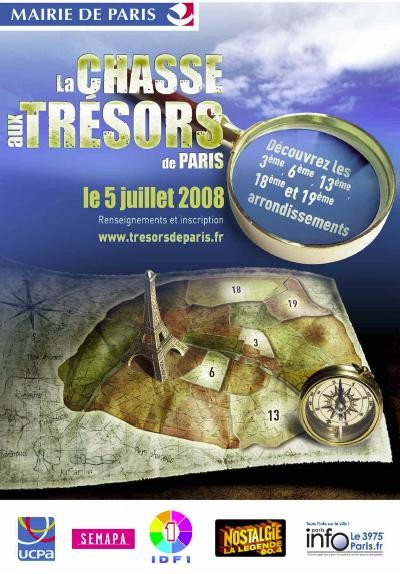 La Chasse aux trésors de Paris 2008