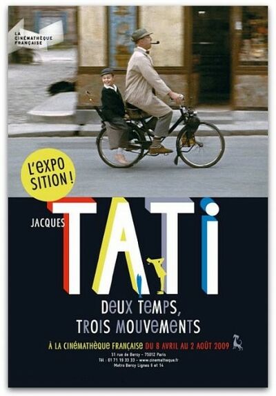La Cinémathèque française - Exposition Jacques Tati : Deux temps, trois mouvements