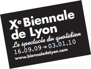 10ème Biennale d'Art Contemporain de Lyon