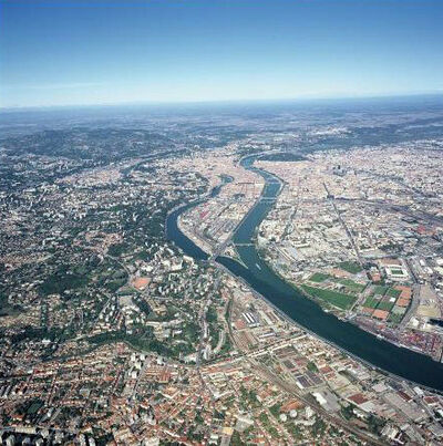 Confluence Rhône et Saône - Lyon