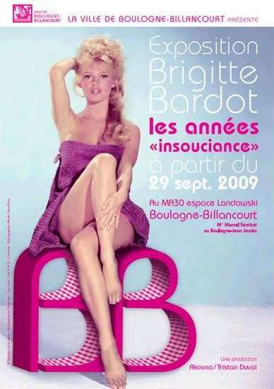 Exposition Brigitte Bardot : les années "insouciance"