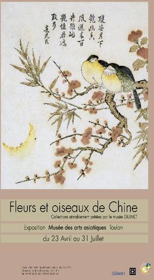 Fleurs et oiseaux de Chine