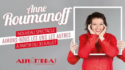 Anne Roumanoff dans Aimons-nous les uns les autres