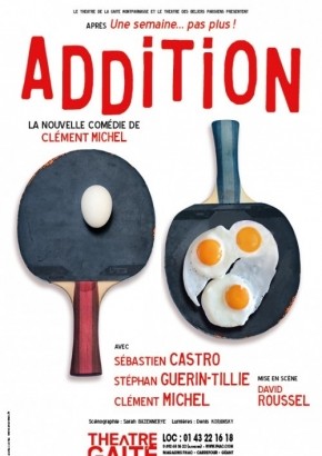 L'addition, à la Gaité Montparnasse