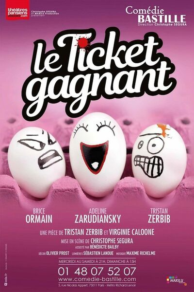 Le ticket gagnant, à la Comédie Bastille