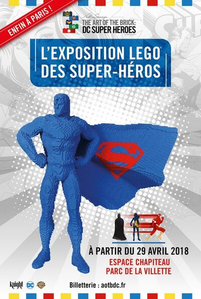 THE ART OF THE BRICK : DC SUPER HEROES