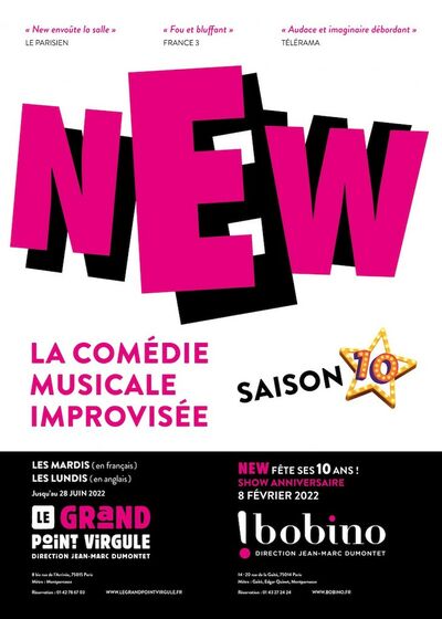 New, la comédie musicale improvisée