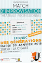 Match d’Improvisation Professionnel, le choc des générations, à la Cigale 